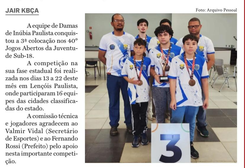 CAMPEONATO DE DAMAS