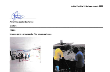 Foto - RELATÓRIO DESENVOLVIDOS 2024 CRECHE MUNICIPAL