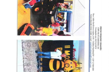 Foto - RELATÓRIO DESENVOLVIDOS 2024 CRECHE MUNICIPAL