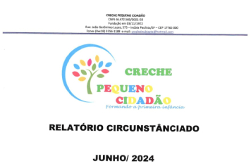 Foto - RELATÓRIO DESENVOLVIDOS 2024 CRECHE MUNICIPAL