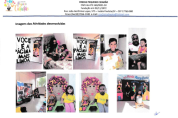 Foto - RELATÓRIO DESENVOLVIDOS 2024 CRECHE MUNICIPAL