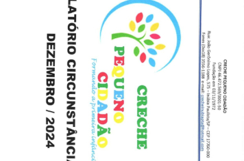 Foto - RELATÓRIO DESENVOLVIDOS 2024 CRECHE MUNICIPAL