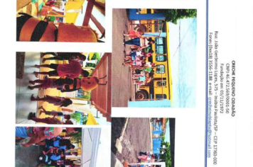 Foto - RELATÓRIO DESENVOLVIDOS 2024 CRECHE MUNICIPAL