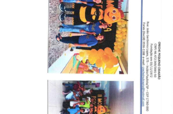 Foto - RELATÓRIO DESENVOLVIDOS 2024 CRECHE MUNICIPAL