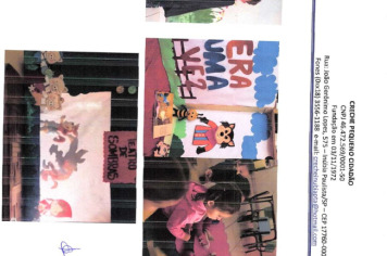 Foto - RELATÓRIO DESENVOLVIDOS 2024 CRECHE MUNICIPAL