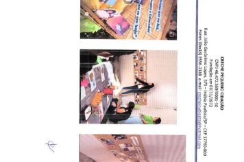 Foto - RELATÓRIO DESENVOLVIDOS 2024 CRECHE MUNICIPAL