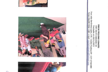 Foto - RELATÓRIO DESENVOLVIDOS 2024 CRECHE MUNICIPAL
