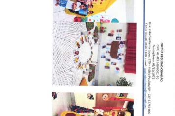 Foto - RELATÓRIO DESENVOLVIDOS 2024 CRECHE MUNICIPAL