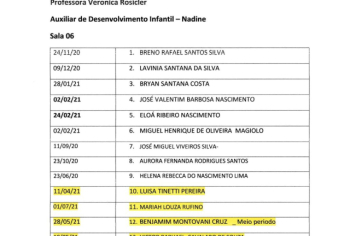 Foto - RELATÓRIO DESENVOLVIDOS 2024 CRECHE MUNICIPAL