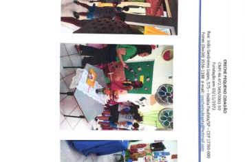Foto - RELATÓRIO DESENVOLVIDOS 2024 CRECHE MUNICIPAL